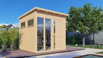 Gartenhaus OfficeCube M