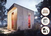 FinnTherm, Sauna-Komplettset Saunahaus Siena