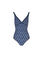 CHARMLINE Damen Badeanzug dunkelblau | 48C