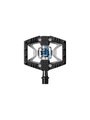 Crankbrothers Double Shot 2 Pedals schwarz/raw 2019 Trekking & City Pedale