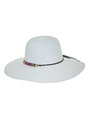 KUEBL Damen Sonnenhut weiss