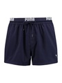 PUMA Badeshorts, mit elastischem Logobund