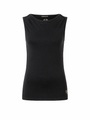 The Spirit of OM, THE SPIRIT OF OM Damen Yogatank Bambus High Neck schwarz | M