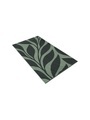 VOSSEN Badetuch Ocean Leaf 100x180cm dunkelgrün