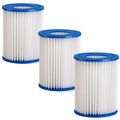 Filterkartusche 3er-Set Blau 8,9x7,9cm