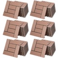 WPC Fliesen 66er-Set Mosaik Terrakotta - 30x30cm