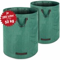 Gardebruk, Gartenabfallsack 2er-Set Grün je 280 Liter