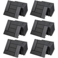 WPC Fliesen 66er-Set Mosaik Anthrazit - 30x30cm