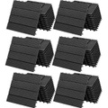 Deuba®, WPC Fliesen 66er-Set Klassik Anthrazit - 30x30cm