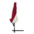 Kingsleeve, Abdeckung Ampelschirm Sonnenschirm Rot 3m