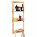 Casaria Duschregal Bambus 70x28,5x10cm