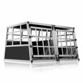 CADOCA, CADOCA Hundetransportbox XL 89x70x51cm Alu