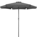 Detex Sonnenschirm Anthrazit Ø330cm UV-Schutz 50+