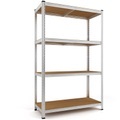 Deuba Schwerlastregal 170x75x30cm verzinkt 280kg