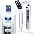 Monzana ®, Monzana ® Turmventilator Weiß 84cm inkl. Fernbedienung