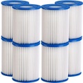 Filterkartusche 8er-Set Blau 8,9x7,9cm