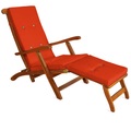 Detex, Detex Auflage Sonnenliege Orange 173x43x6cm