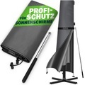 Kingsleeve, Abdeckung Sonnenschirm Anthrazit 200x30cm