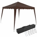 Deuba Faltpavillon Capri - Popup 3x3m dunkelbraun