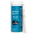 Pool Teststreifen 3-in-1 Wassertester 150 Stück für Pool Schwimmbad Whirlpool Spa chemisch pH Chlor Alkalinität