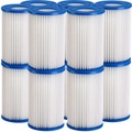 Monzana ®, Filterkartusche 10er-Set Blau 13,8x10,5cm