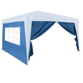 Deuba®, Deuba Seitenwände Faltpavillon 2er-Set Blau 3x2m
