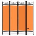 Deuba Paravent Orange 180x163cm
