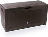 Deuba Auflagenbox Rato Braun 119x48x60cm