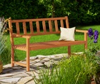 Casaria Gartenbank Kensington Akazienholz 120x90x50-58cm