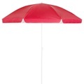 Kingsleeve Sonnenschirm Cyprus Rot 180cm Neigefunktion