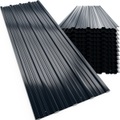 Deuba®, Deuba Trapezblech 12er-Set Grau 129x45cm