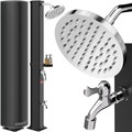 Casaria, Solardusche Schwarz 60L