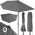 Kingsleeve Terrassen-Sonnenschirm Anthrazit UV-Schutz 50+