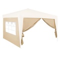 Deuba®, Deuba Seitenwände Faltpavillon 2er-Set Beige 3x2m