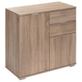 Casaria Sideboard »Alba« Eiche mit 2 Türen und Schubladen - Typ DB121