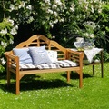 Casaria Gartenbank Marlboro Eukalyptusholz FSC®-zertifiziert 135x52x100cm