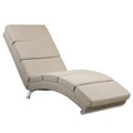 Casaria Relaxliege London Sand Webstoff