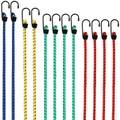 Deuba 12x Spanngummi Gepäckgummi Expander 95cm x 8 mm Ø