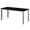Gartentisch Bern Silber Alu 190x90x75cm