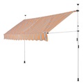 Detex Klemmmarkise Gelb/Blau 350cm