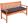 Detex Bankauflage Anthrazit 145x45x8cm