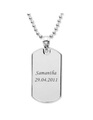 Silberne Kette mit Anhänger - Anhänger