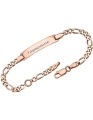Figaro Armband rosé mit Gravur - Armbänder