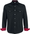 Kiss EMP Signature Collection Hemd schwarz/rot