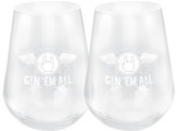 Gin 'Em All by EMP Gläser - Set Trink-Glas-Set multicolor