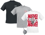 undefined, Marvel Marvel - Geschenkbox T-Shirt grau/schwarz/weiß
