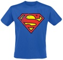 Superman Crest T-Shirt blau