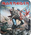 Iron Maiden Trooper Fleece-Decke schwarz