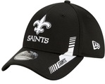 New Era - NFL NFL - 39THIRTY New Orleans Saints Sideline Home Black Baseball-Cap schwarz