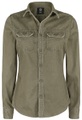 Brandit Girls Vintage Shirts Longsleeve Girl-Hemd oliv